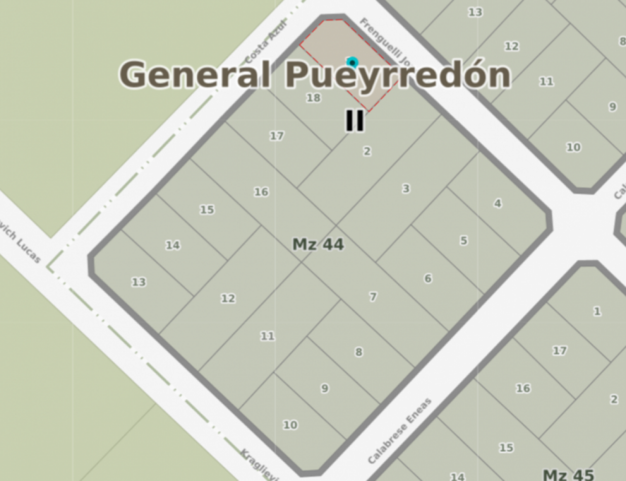 Lote en Venta Barrio Parque Peña